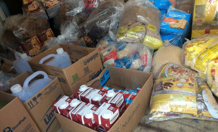 IPEM-PR doa alimentos e produtos de higiene pessoal e limpeza ao Provopar