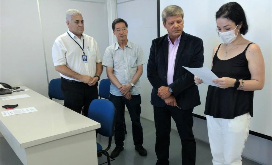 Novos servidores do IPEM-PR são empossados pelo presidente Rogério Moletta Nascimento