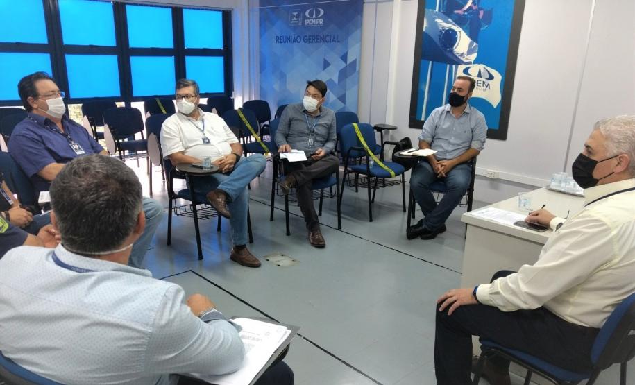 IPEM-PR recebe equipe da Controladoria Geral do Estado