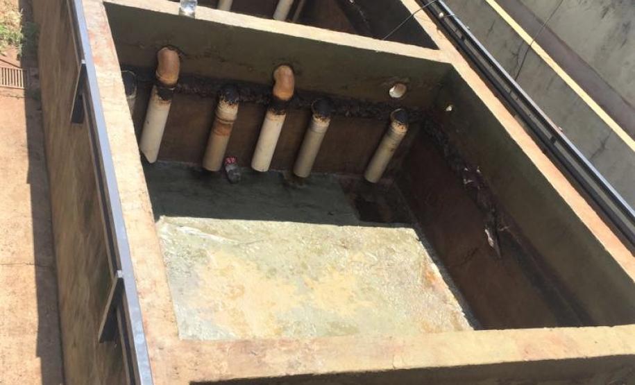 Limpeza do Sistema de Verificação de Caminhão Tanque da RECAS