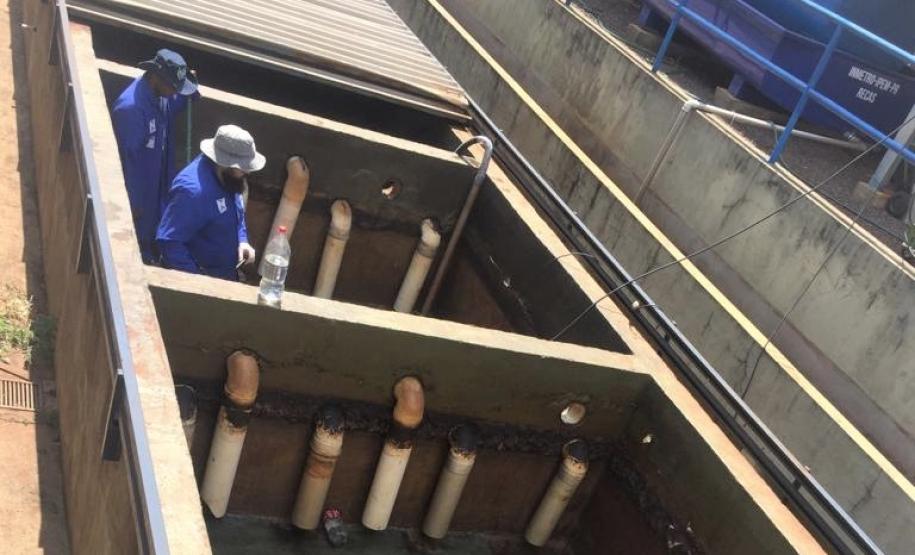 Limpeza do Sistema de Verificação de Caminhão Tanque da RECAS