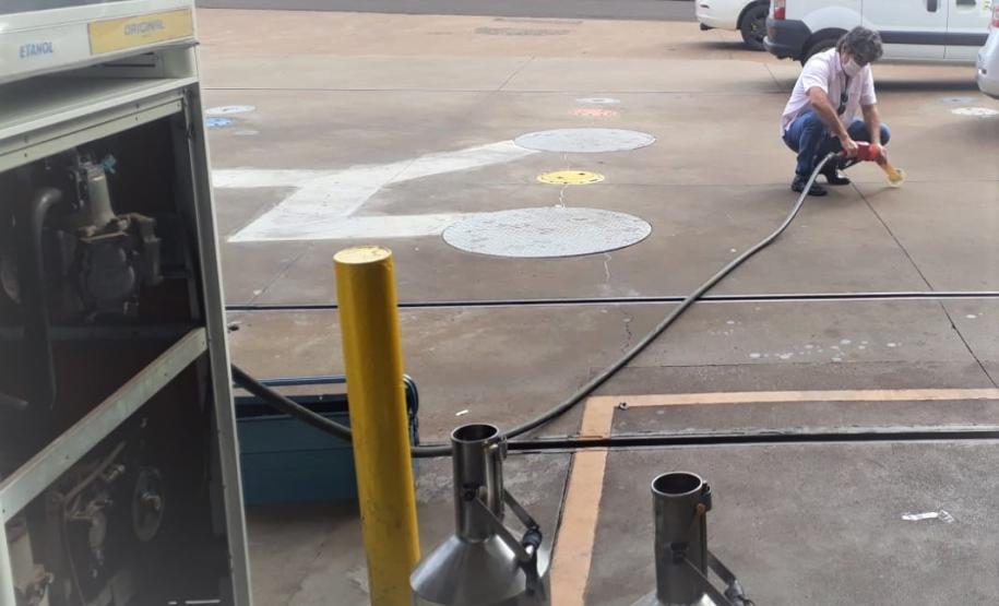 REMAR fiscaliza bombas de combustíveis em Sarandi