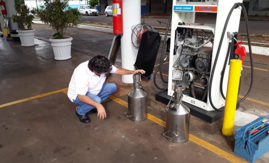 REMAR fiscaliza bombas de combustíveis em Sarandi