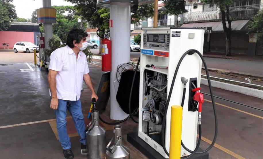 REMAR fiscaliza bombas de combustíveis em Sarandi