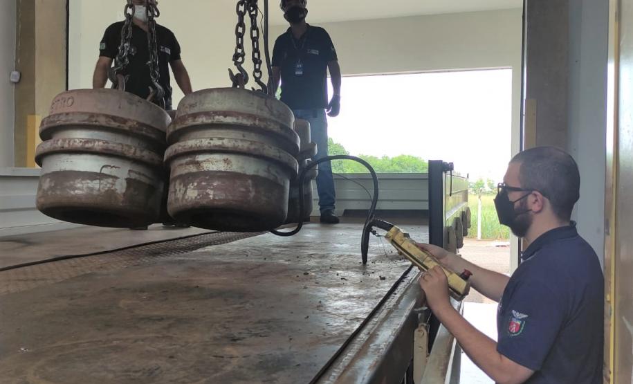 Pesos do Ipem-RO e do Inmetro-Surgo são calibrados no Laboratório de Maringá