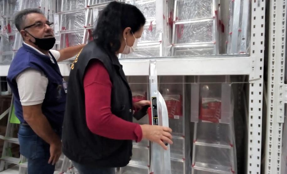 IPEM-PR participa da Operação Nacional Casa Segura com fiscalização de produtos de uso doméstico