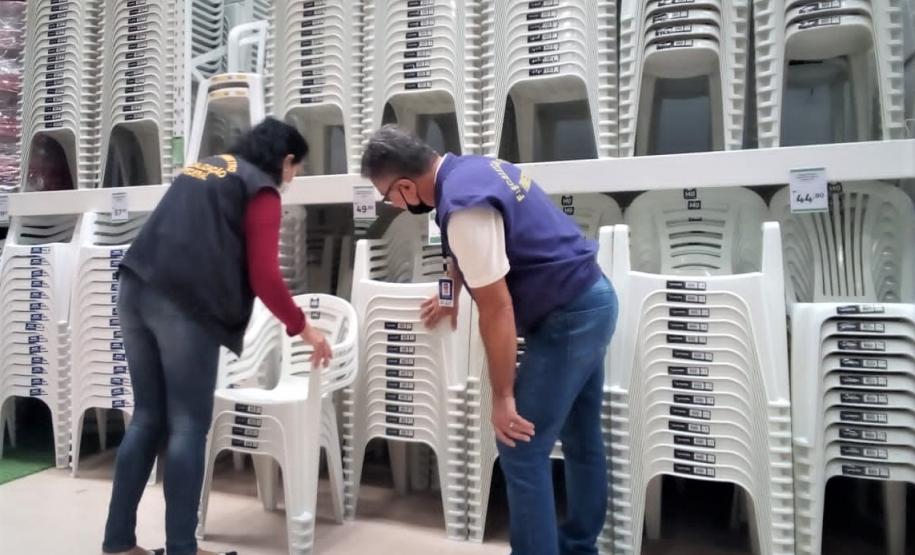 IPEM-PR participa da Operação Nacional Casa Segura com fiscalização de produtos de uso doméstico