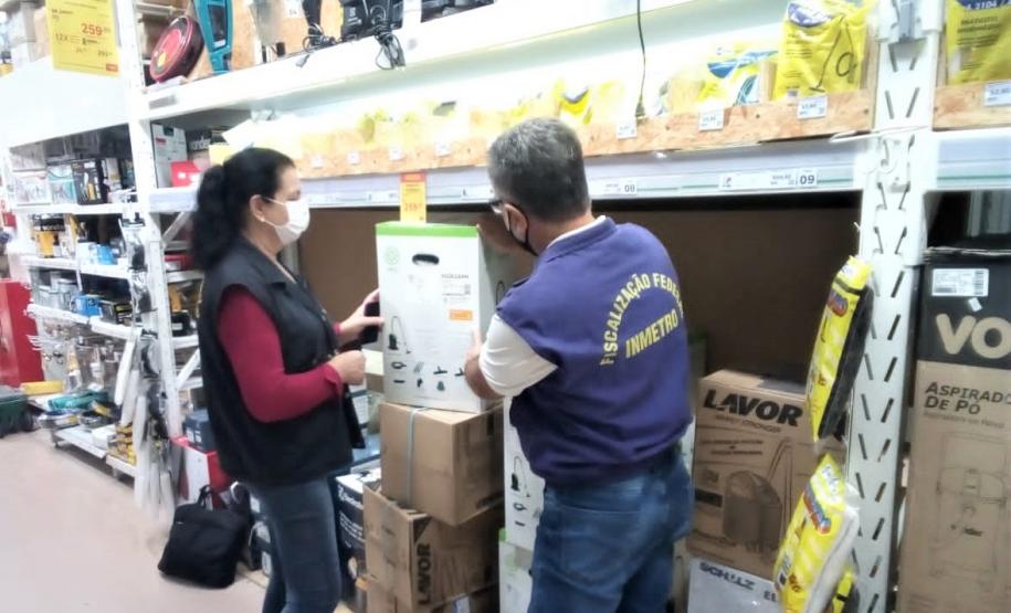 IPEM-PR participa da Operação Nacional Casa Segura com fiscalização de produtos de uso doméstico