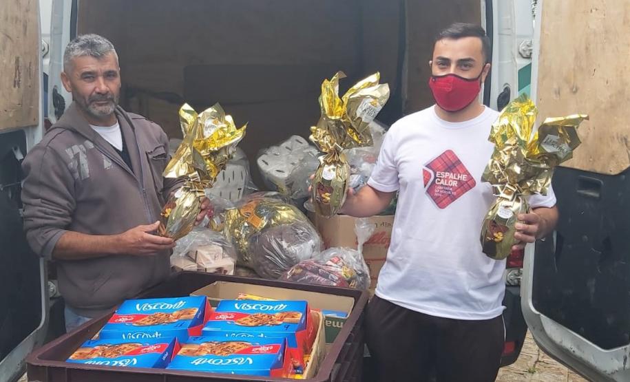 IPEM-PR faz doação de produtos pré-embalados ao Provopar, em Curitiba