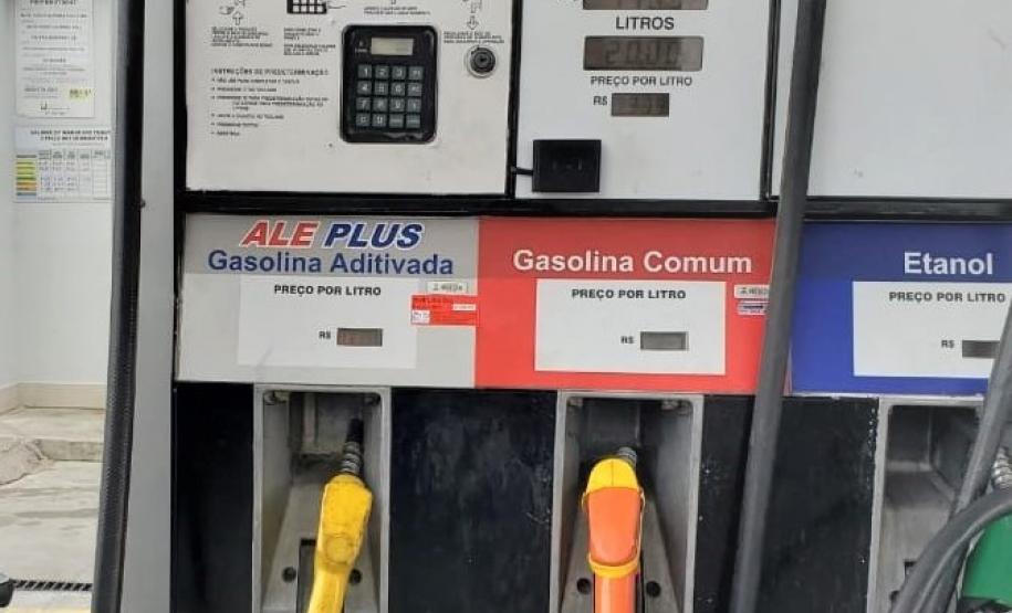 Foto da fiscalização no Paraná