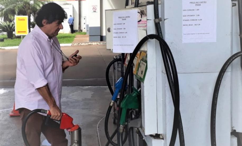 Regional de Maringá fiscaliza bombas de combustíveis no Noroeste do Estado