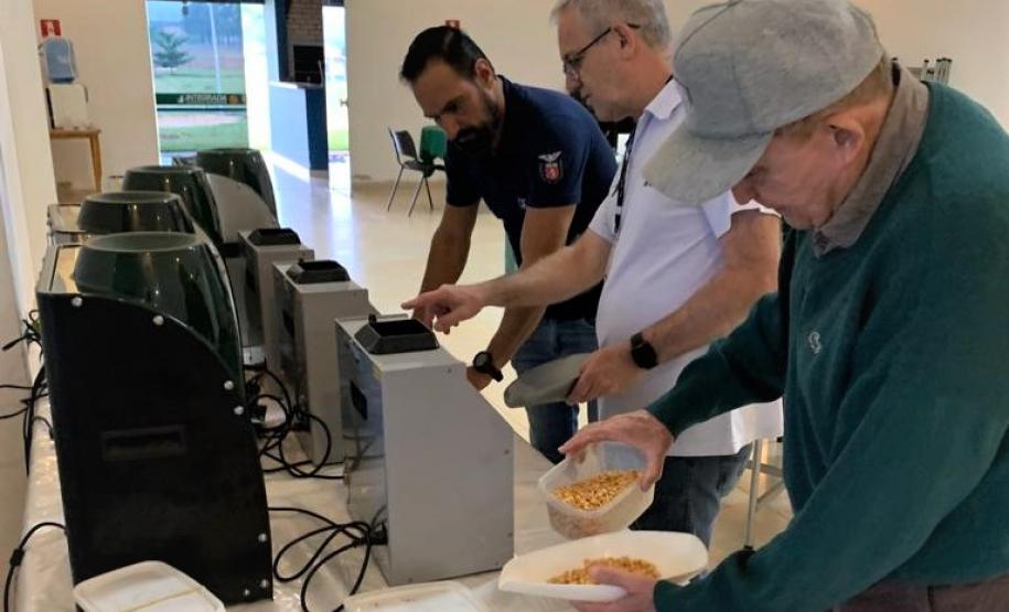 RECAS verifica medidores de umidade de grãos em cooperativas do Estado