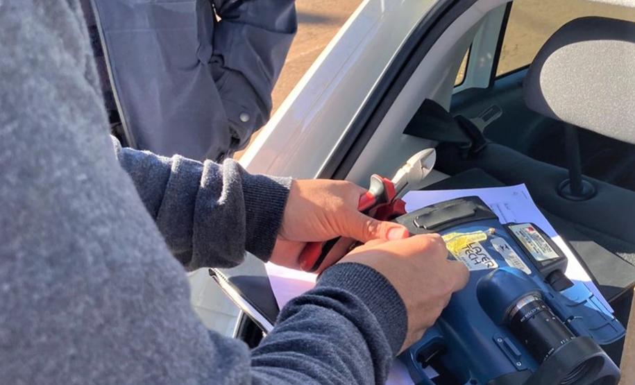 Regional de Londrina verifica radares móveis utilizados pela Polícia Rodoviária Federal