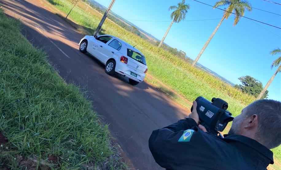 Regional de Londrina verifica radares móveis utilizados pela Polícia Rodoviária Federal