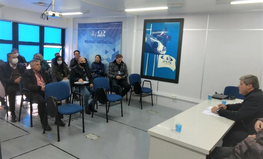 Reunião Gerencial comemora aprovação da Lei que possibilita a reorganização do IPEM-PR