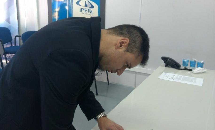 Posse dos novos servidores do IPEM-PR