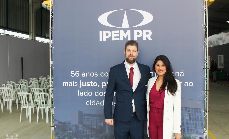 Fotos da inauguração do novo posto de verificação de veículos-tanque em Araucária