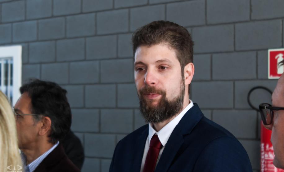 Fotos da inauguração do novo posto de verificação de veículos-tanque em Araucária