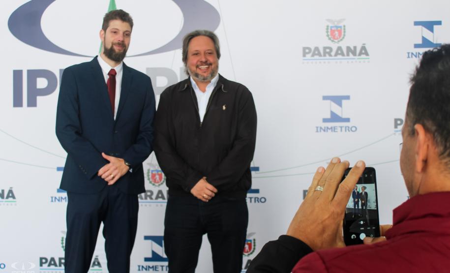 Fotos da inauguração do novo posto de verificação de veículos-tanque em Araucária