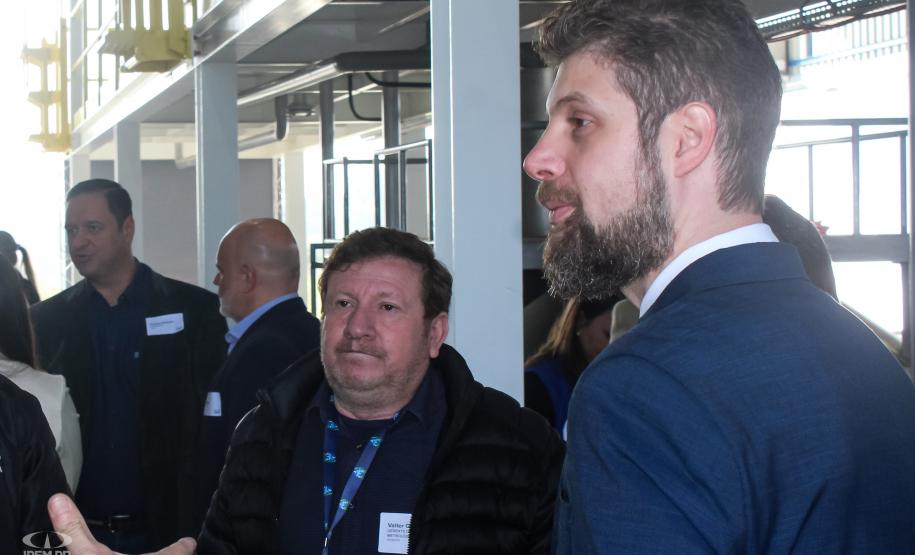 Fotos da inauguração do novo posto de verificação de veículos-tanque em Araucária