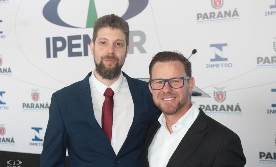 Fotos da inauguração do novo posto de verificação de veículos-tanque em Araucária