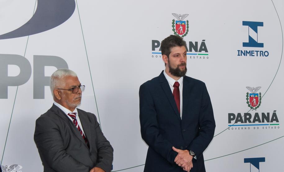 Fotos da inauguração do novo posto de verificação de veículos-tanque em Araucária