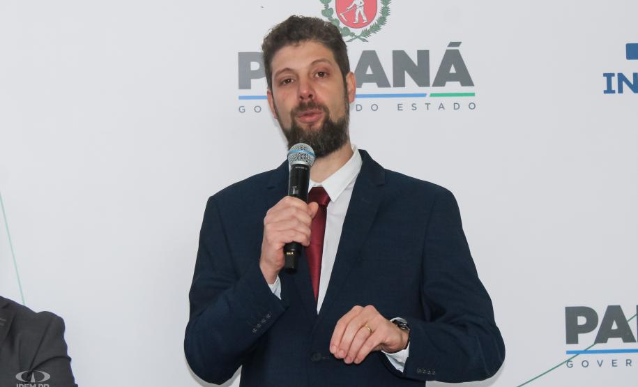 Fotos da inauguração do novo posto de verificação de veículos-tanque em Araucária