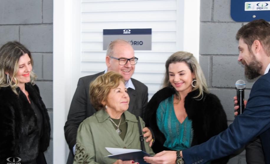 Fotos da inauguração do novo posto de verificação de veículos-tanque em Araucária