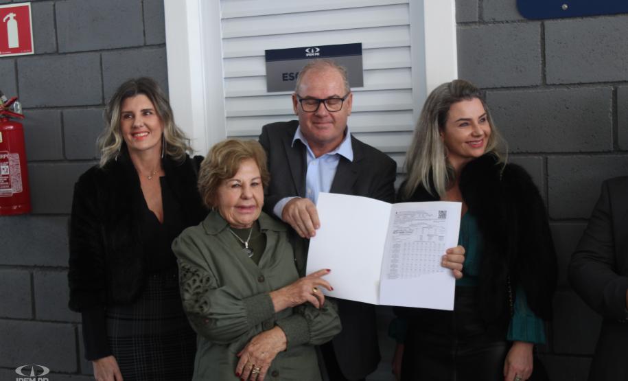 Fotos da inauguração do novo posto de verificação de veículos-tanque em Araucária