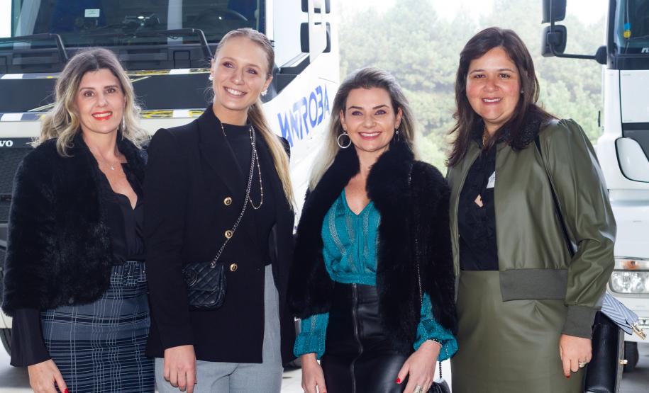 Fotos da inauguração do novo posto de verificação de veículos-tanque em Araucária