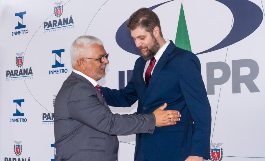 Fotos da inauguração do novo posto de verificação de veículos-tanque em Araucária