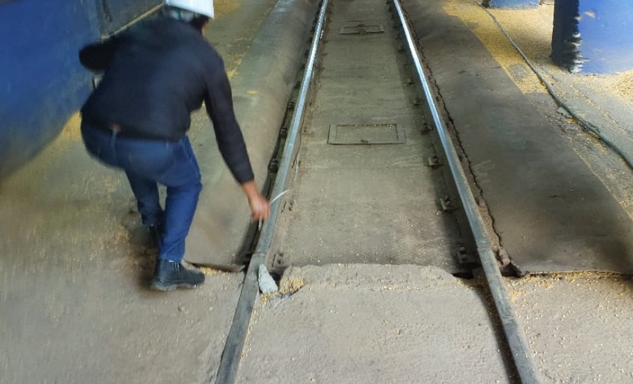 capacitação para a execução de ensaios em balanças ferroviárias.