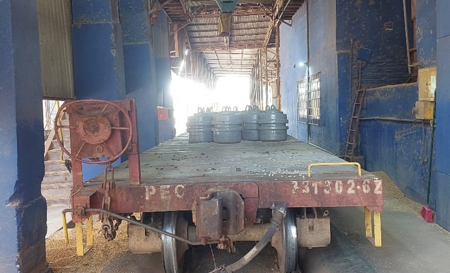 capacitação para a execução de ensaios em balanças ferroviárias.