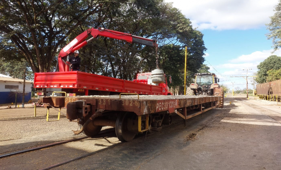 capacitação para a execução de ensaios em balanças ferroviárias.
