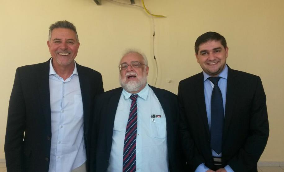 Delmo (IPEM-PR), Azevedo (INMETRO), Léo Araujo (ITPS - SERGIPE)