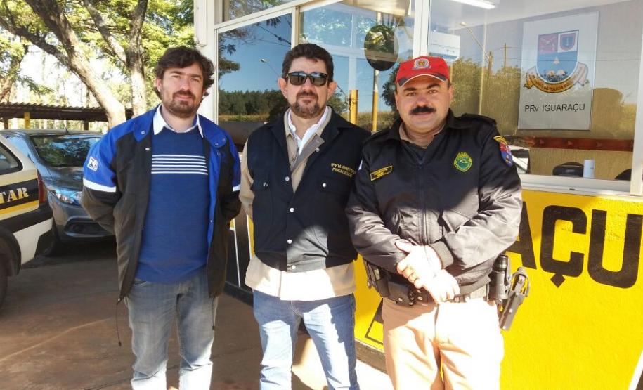 Fiscalização no Posto Rodoviário de Igaraçu-PR