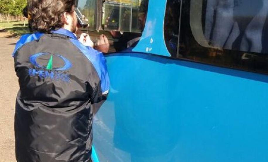 Fiscalização no Posto Rodoviário de Igaraçu-PR