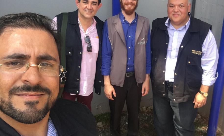 Gás Maringá Equipes de fiscalização do Ipem-PR e Procon Maringá