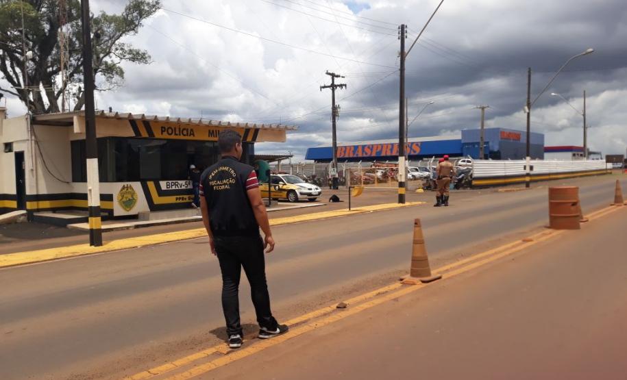 Guarapuava 31 01 18 Fiscalização de cronotacógrafos no Posto da Polícia Rodoviária Federal, na BR 277, em Guaparuava