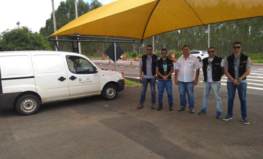 2018 02 02 Londrina Equipe de fiscalização de cronotacógrafos em Londrina