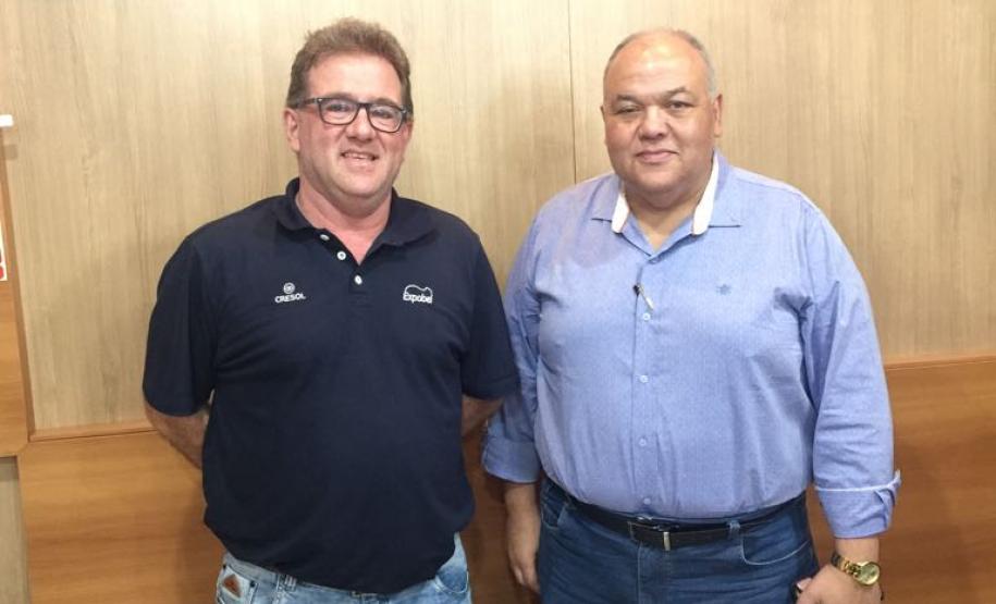 2018 03 05 FB Presidente Oliveira Filho e o presidente da ACEFB Marcos Guerra