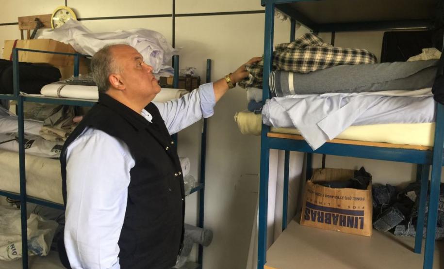 2018 03 06 DV Visita à fábrica de roupas Blindagem, em Santa Izabel do Oeste