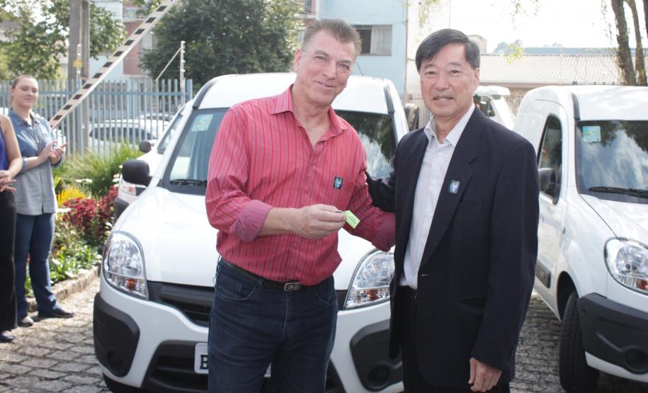 Entrega dos 72 veículos da nova frota