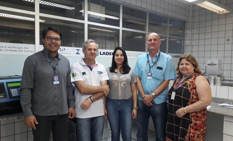 Visita dos técnicos das Superintendências do Inmetro de Goiás e Brasília à RECAS