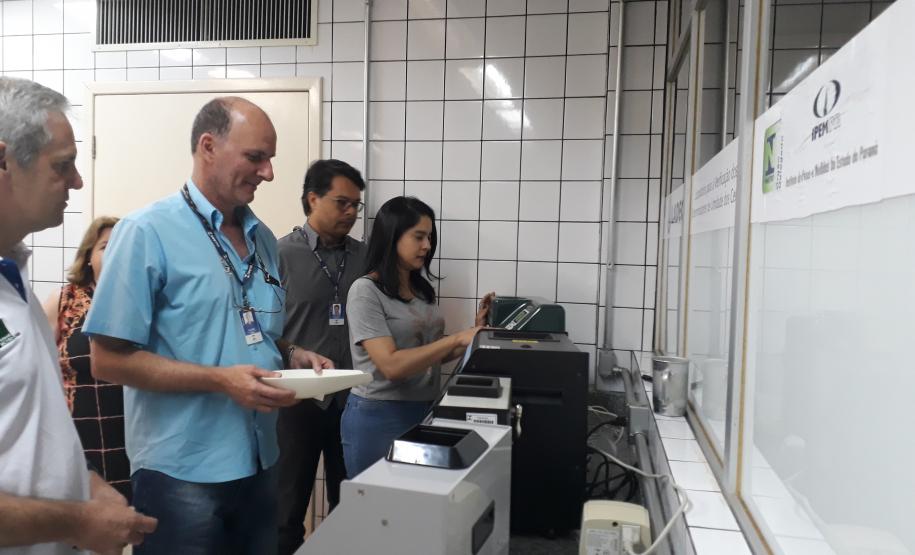 Visita dos técnicos das Superintendências do Inmetro de Goiás e Brasília à RECAS