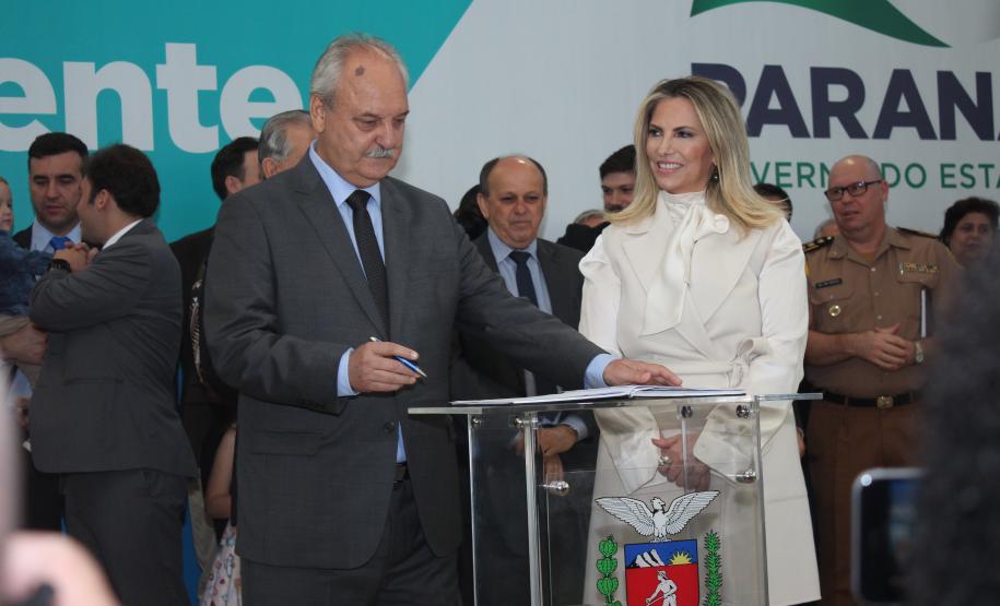 Reunião com a governadora Cida Borghetti