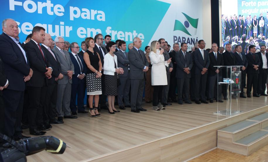 Evento com a governadora Cida Borghetti no Palácio Iguaçu