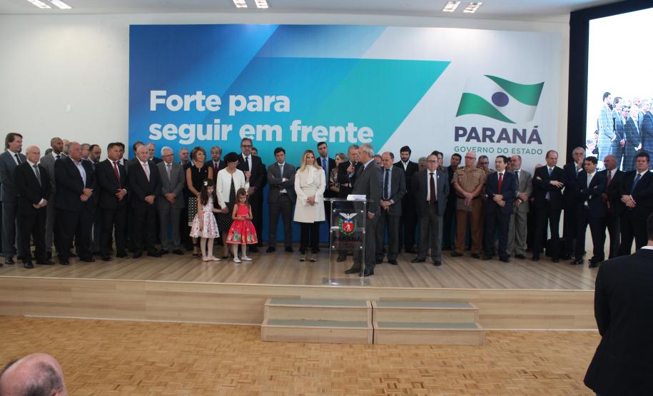 Evento com a governadora Cida Borghetti no Palácio Iguaçu
