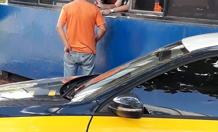 Fiscalização de cronotacógrafos na BR 153, km 40, em Santo Antônio da Platina/PR