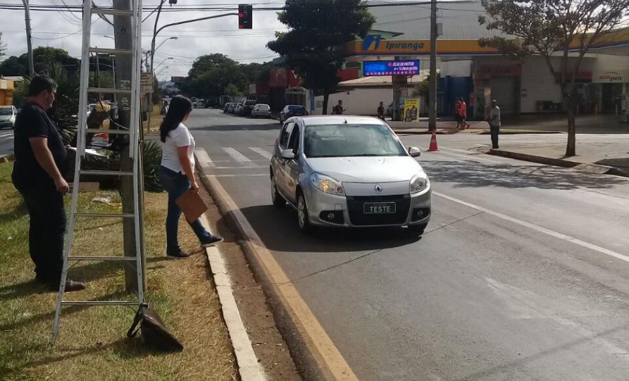 2018 05 13 Radar Londrina Radares em Londrina passam por aferição da equipe da Regional do Ipem naquela cidade
